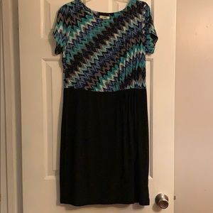 Ladies above the knee dress.